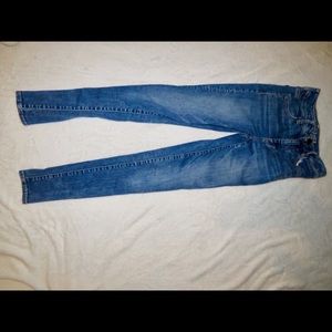 american eagle high rise jeggings